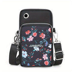 Waterproof Nylon Crossbody Phone Bag for Women