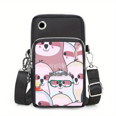 Waterproof Nylon Crossbody Phone Bag for Women