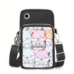 Waterproof Nylon Crossbody Phone Bag for Women