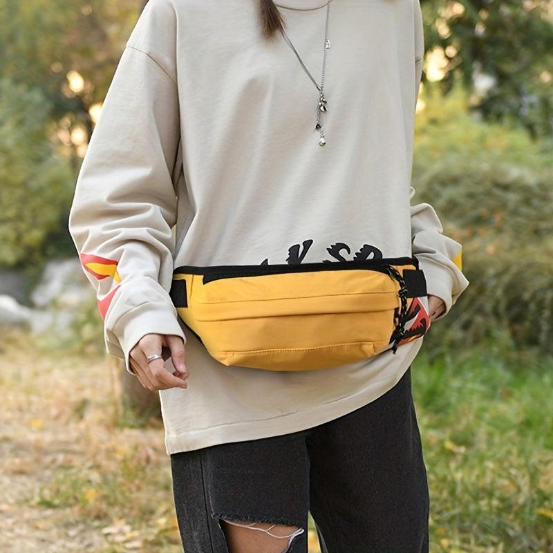 Casual Chest Bag Nylon Lightweight Crossbody Bag