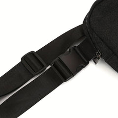 Solid Square Waist Bag Release Buckle Fancy Pack Sports Storage Bag