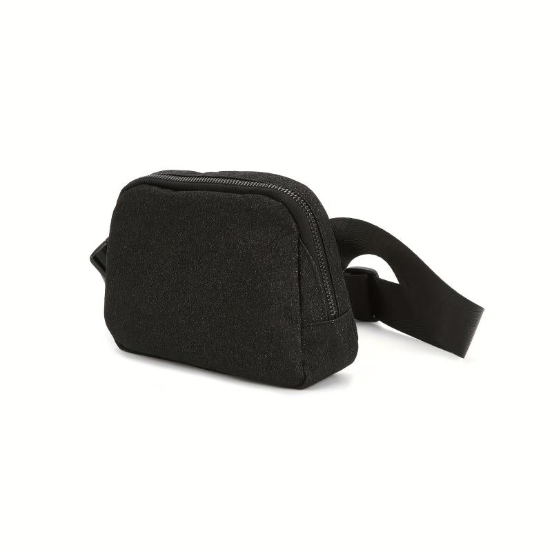 Solid Square Waist Bag Release Buckle Fancy Pack Sports Storage Bag
