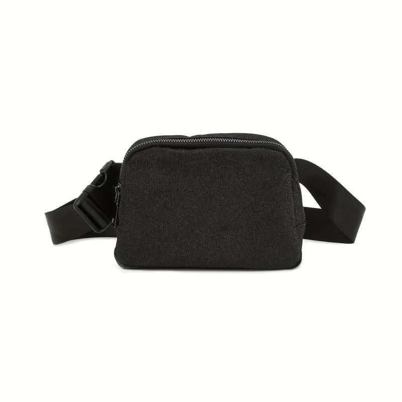 Solid Square Waist Bag Release Buckle Fancy Pack Sports Storage Bag