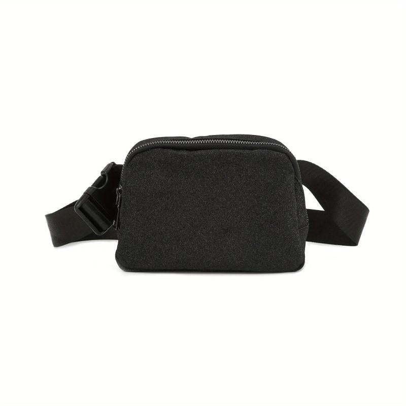 Solid Square Waist Bag Release Buckle Fancy Pack Sports Storage Bag