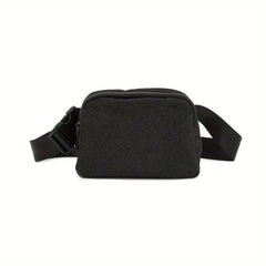 Solid Square Waist Bag Release Buckle Fancy Pack Sports Storage Bag