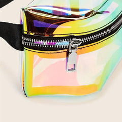 Transparent Laser Waist Bag Holographic Fanny Pack
