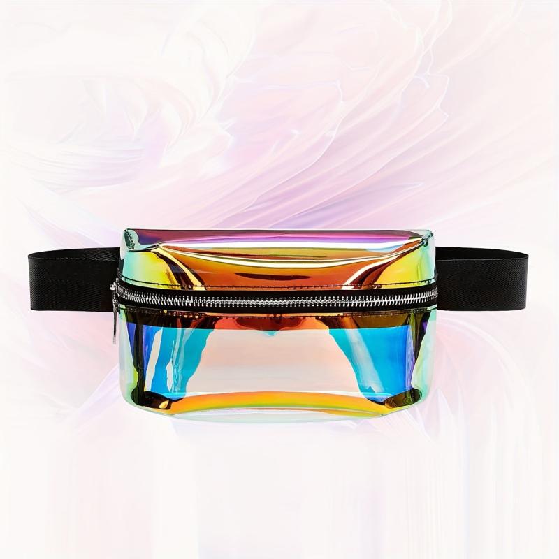 Transparent Laser Waist Bag Holographic Fanny Pack