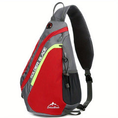 Large Capacity Nylon Crossbody Bag for Sports Fitness Gym Sling Bag