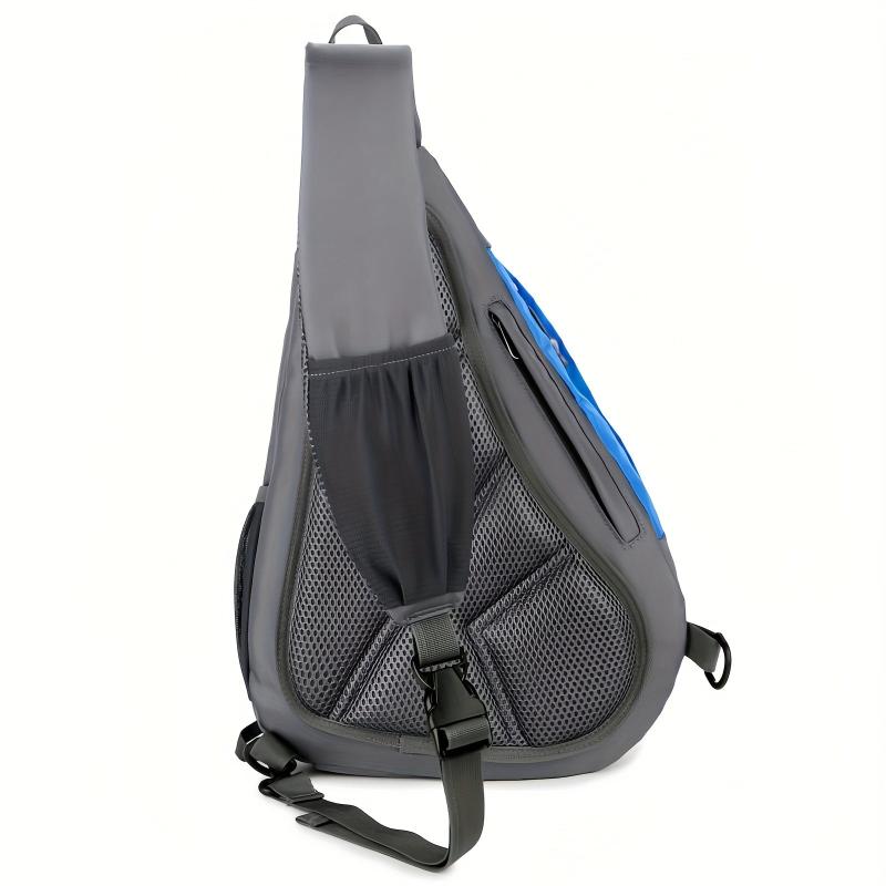 Large Capacity Nylon Crossbody Bag for Sports Fitness Gym Sling Bag