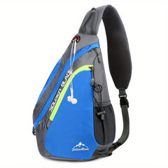 Large Capacity Nylon Crossbody Bag for Sports Fitness Gym Sling Bag
