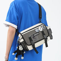 Men's Laptop Messenger Bag Crossbody Office Briefcase