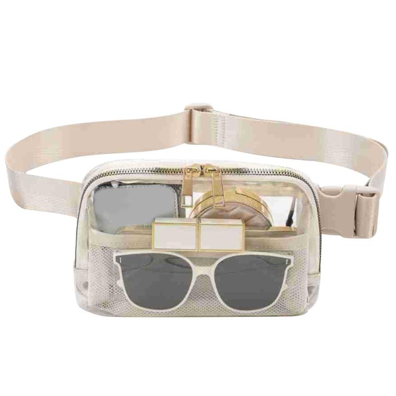 Transparent Waterproof Waist Bag for Travel Hiking Sports Events