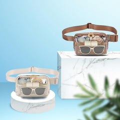 Transparent Waterproof Waist Bag for Travel Hiking Sports Events