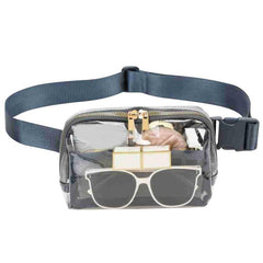 Transparent Waterproof Waist Bag for Travel Hiking Sports Events