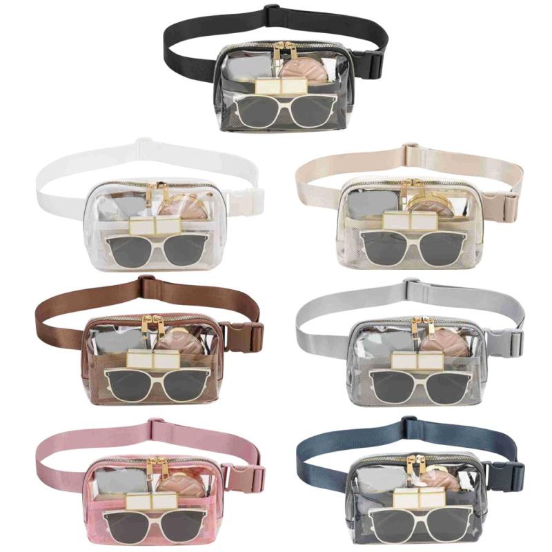 Transparent Waterproof Waist Bag for Travel Hiking Sports Events