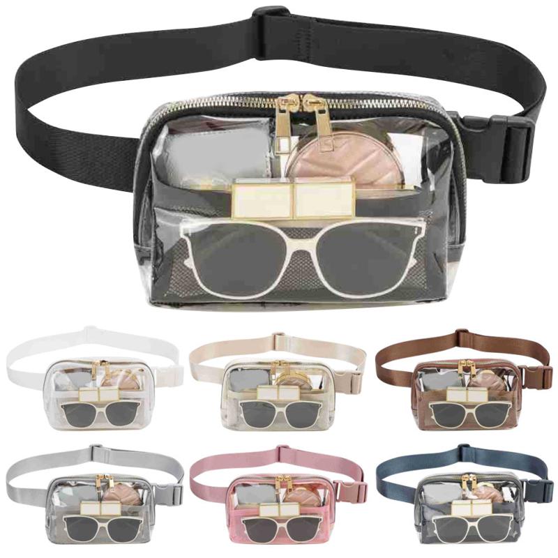 Transparent Waterproof Waist Bag for Travel Hiking Sports Events