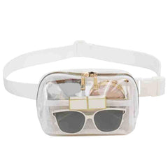 Transparent Waterproof Waist Bag for Travel Hiking Sports Events