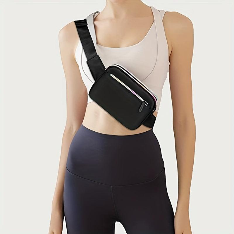 Women's Zipper Front Fanny Pack with Adjustable Strap