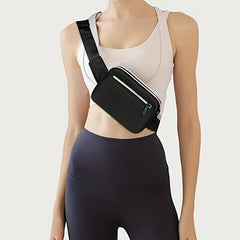 Women's Zipper Front Fanny Pack with Adjustable Strap