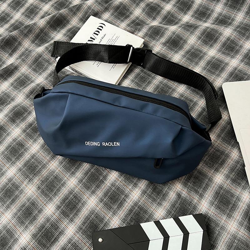 Ladies Casual Fanny Bag Letter Graphic Crossbody Bag