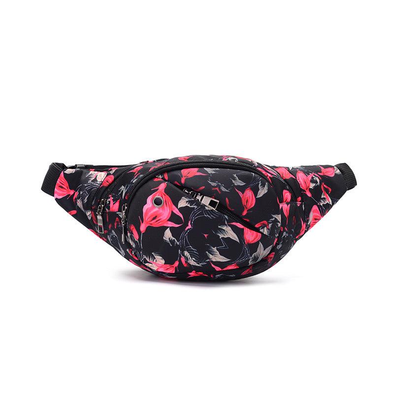 Abstract Pattern Waist Bag for Women