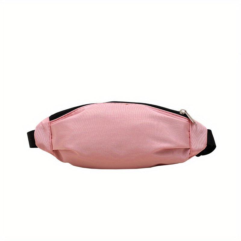 Nylon Outdoor Chest Bag Lightweight Fanny Pack Adjustable Strap