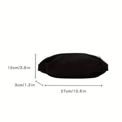 Nylon Outdoor Chest Bag Lightweight Fanny Pack Adjustable Strap