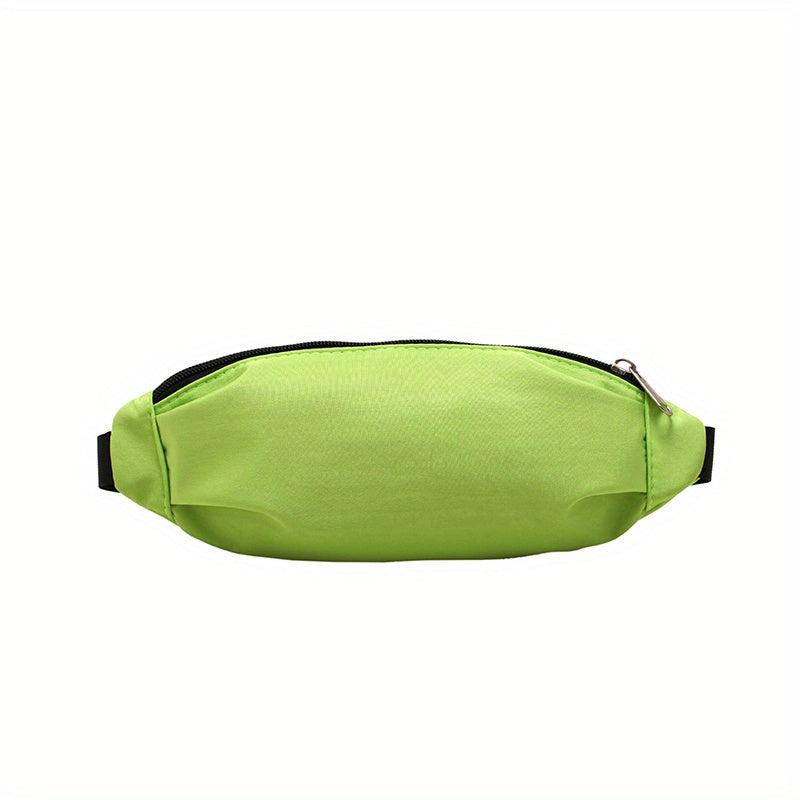 Nylon Outdoor Chest Bag Lightweight Fanny Pack Adjustable Strap