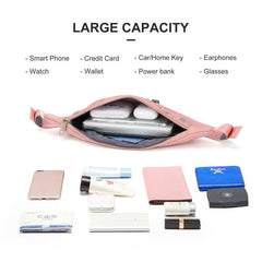 Minimalist Running Waist Zipper Bag Casual Sports Fancy Pack