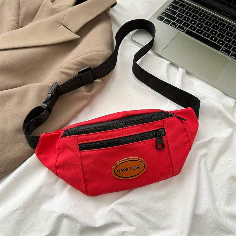Casual Nylon Crossbody Bag Adjustable Strap Women's Sports Gym Bag