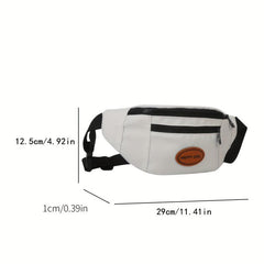 Casual Nylon Crossbody Bag Adjustable Strap Women's Sports Gym Bag