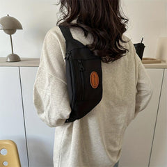 Casual Nylon Crossbody Bag Adjustable Strap Women's Sports Gym Bag