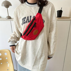 Casual Nylon Crossbody Bag Adjustable Strap Women's Sports Gym Bag