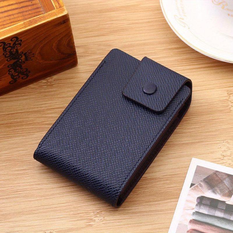 Unisex Leather Wallet ID Credit Card Holder