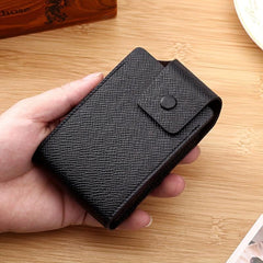 Unisex Leather Wallet ID Credit Card Holder