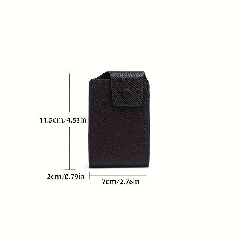 Unisex Leather Wallet ID Credit Card Holder