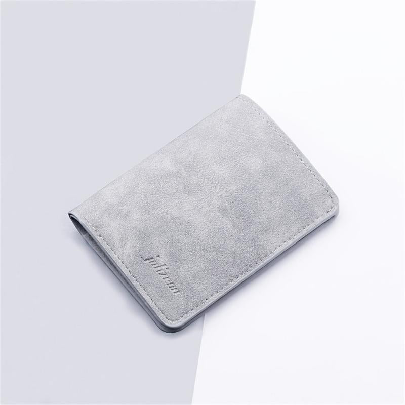 Men's Mini Thin Wallet Card Holder Coin Pouch