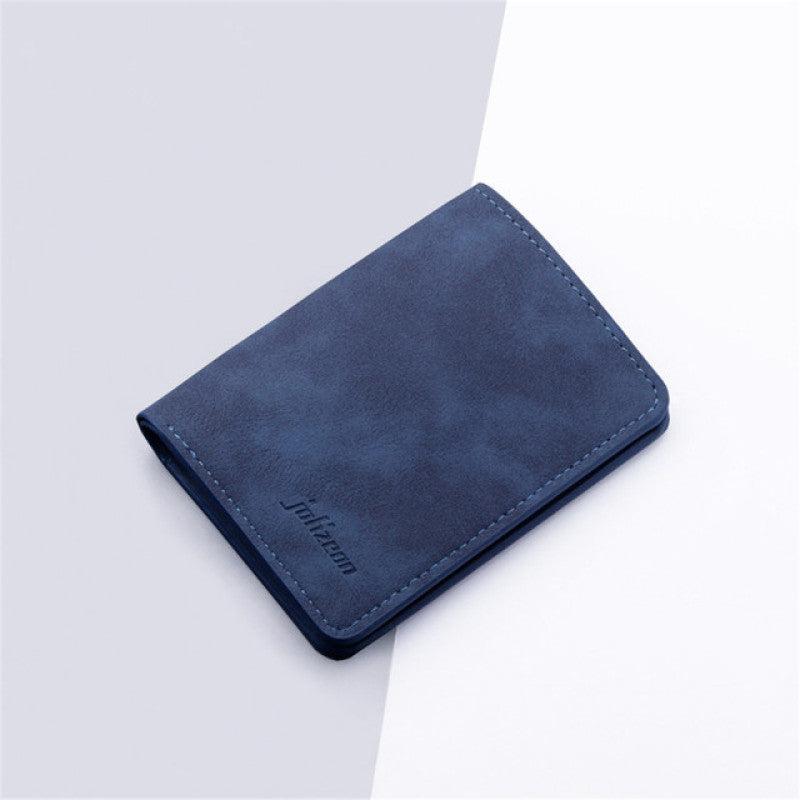 Men's Mini Thin Wallet Card Holder Coin Pouch