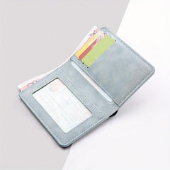 Men's Mini Thin Wallet Card Holder Coin Pouch