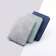 Men's Mini Thin Wallet Card Holder Coin Pouch