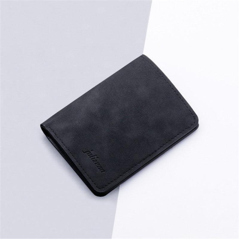 Men's Mini Thin Wallet Card Holder Coin Pouch