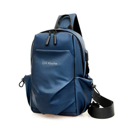 Multi-use Crossbody Bag with Data Wire Hole