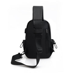 Multi-use Crossbody Bag with Data Wire Hole