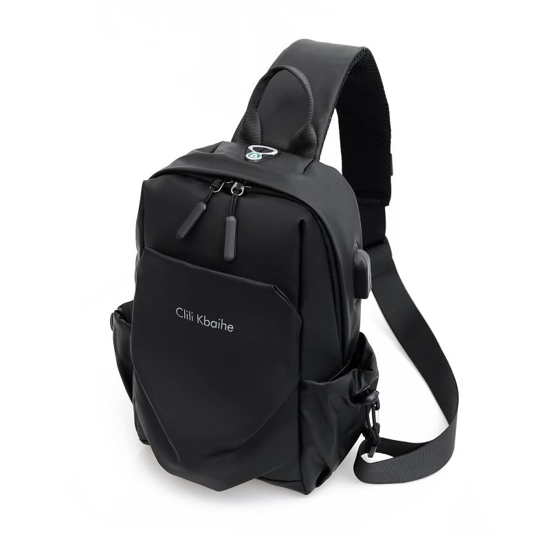 Multi-use Crossbody Bag with Data Wire Hole