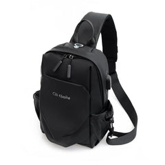 Multi-use Crossbody Bag with Data Wire Hole