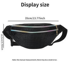 Crocodile Pattern Crossbody Bag for Women