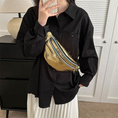 Crocodile Pattern Crossbody Bag for Women