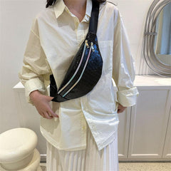 Crocodile Pattern Crossbody Bag for Women
