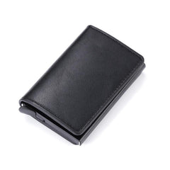 Men's Carbon Fiber RFID Trifold Wallet