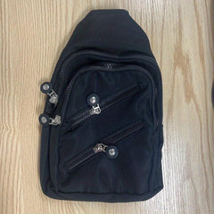 Printed Crossbody Bag Nylon Chest Purse